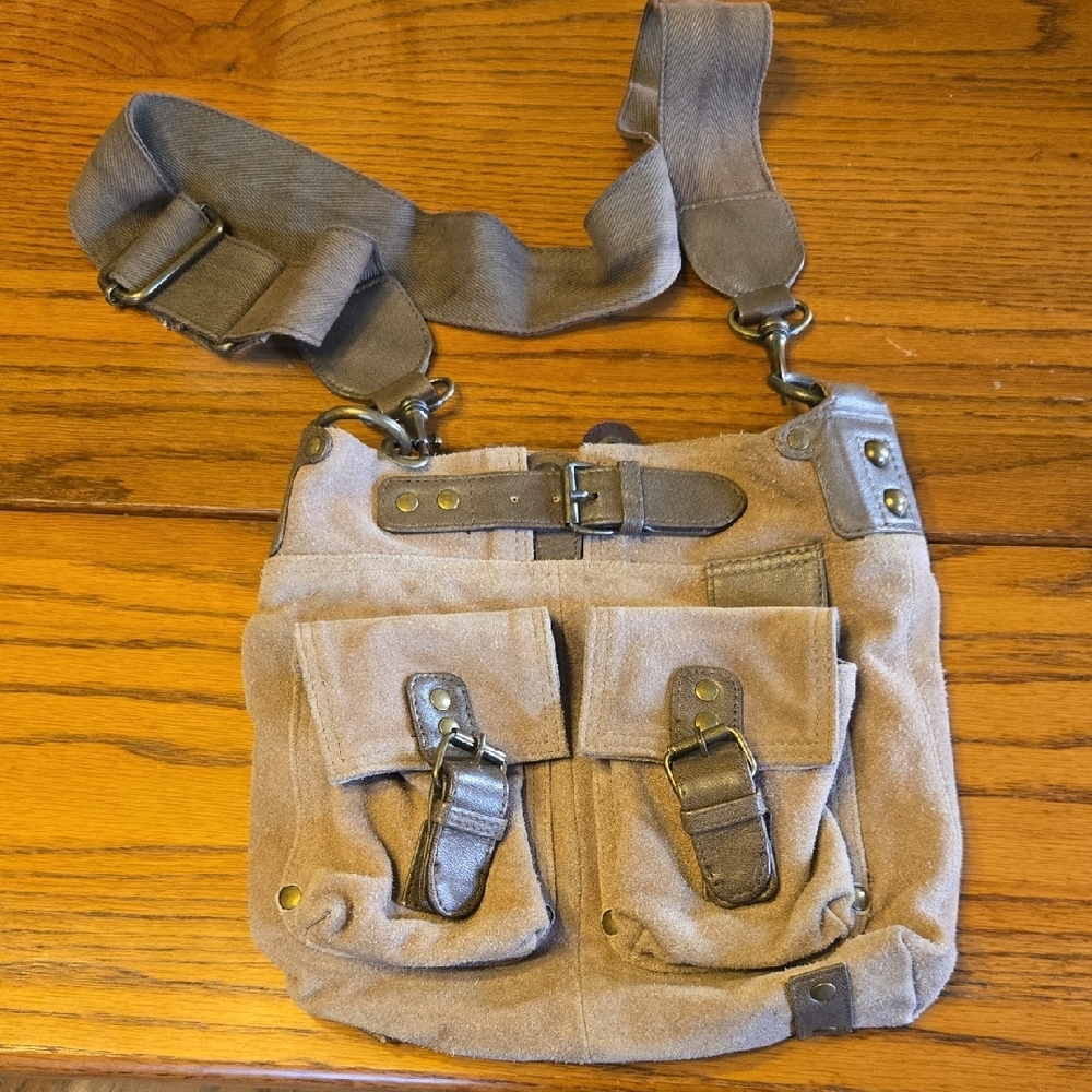 Mi Mu Suede Leather Women's Bag